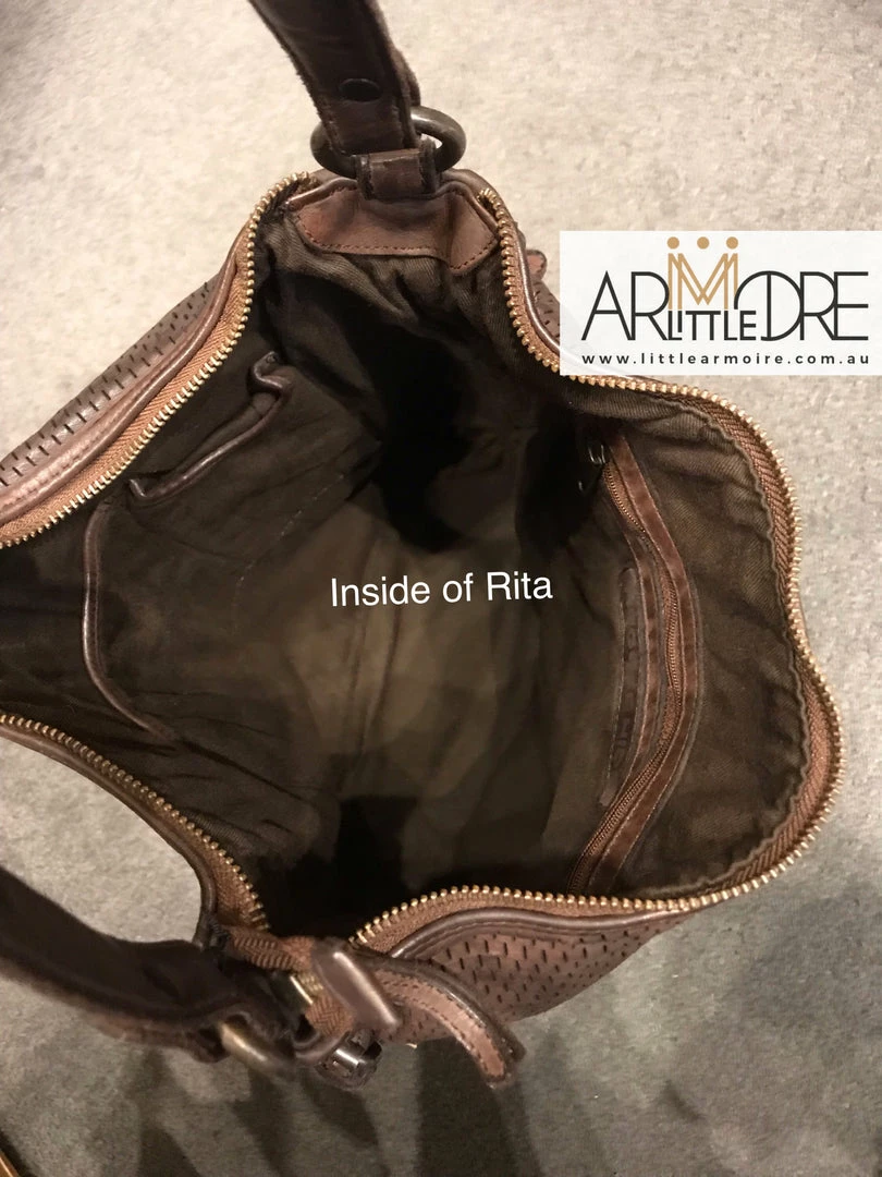Wholesale ⌛ Rugged Hide RH-32614 Rita Leather Hobo Bag 😍 11 Rugged Hide RH-32614 Rita Leather Hobo Bag