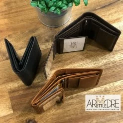 Best Pirce β MEN Rugged Hide Scott RH-1424 Rugged Leather Bi-Fold Wallet π 20 MEN Rugged Hide Scott RH-1424 Rugged Leather Bi-Fold Wallet