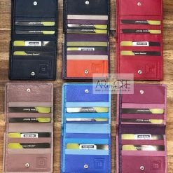 Franco Bonini FB-15033 Mini RFID Leather Wallet / Coin Purse