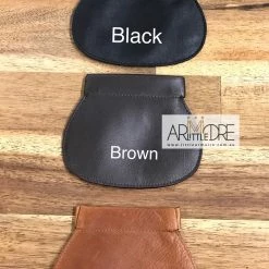 Oran Leather Mark CP-9020 Leather Coin Purse With Strong Metal Spring Closure