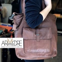 WOMEN Rugged Hide RH-9579 Ava Cross Body / Shoulder Leather Bag