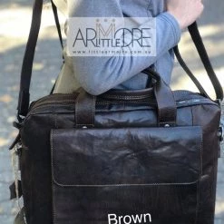 Oran Leather RH-7002 Turku Vintage Brief / Satchel Laptop Bag Satchel / Laptop Bag