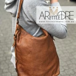 Rugged Hide RH-32614 Rita Leather Hobo Bag