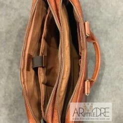 Rugged Hide Liam RH-231 Business Leather Laptop Bag / Briefcase WOMEN