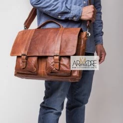 New π Oran Leather Satchel / Laptop Bag Rugged Hide RH-6000 Emerson Classic Laptop Bag π 21 Oran Leather Satchel / Laptop Bag Rugged Hide RH-6000 Emerson Classic Laptop Bag