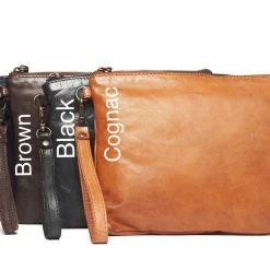 Rugged Hide Victoria RH-41028 Ladies Leather Clutch With Shoulder Strap