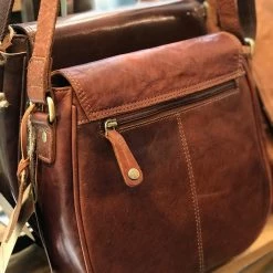Rugged Hide Nala RH-208 Classic Ladies Flap Cross Body Leather Bag