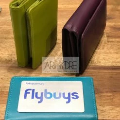 Oran Leather WL-398 Ruby Small Compact Leather Wallet