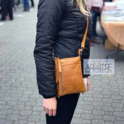 Rugged Hide RH-9555 Frances Small Cross Body Leather Bag