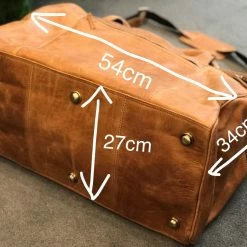 Oran Leather U-736 Lone Ranger Leather Overnight Bag SALE