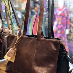 Rugged Hide Roxy RH-348 Ladies Shopper / Tote Leather Bag SALE