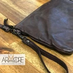 Rugged Hide Victoria RH-41028 Ladies Leather Clutch With Shoulder Strap