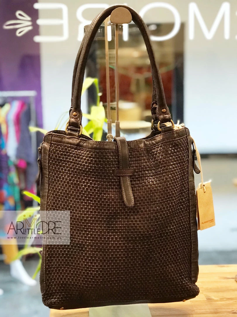 Wholesale π WOMEN Rugged Hide Magnolia RH-2943 Ladies Weave Details Shopper Bag π 10 WOMEN Rugged Hide Magnolia RH-2943 Ladies Weave Details Shopper Bag