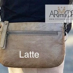 Rugged Hide Marcelle RH-13689 Small Soft Leather Crossbody Leather Pouch Bag