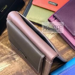 Franco Bonini FB-15033 Mini RFID Leather Wallet / Coin Purse