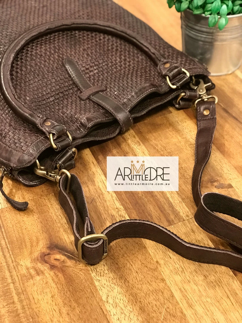 Wholesale π WOMEN Rugged Hide Magnolia RH-2943 Ladies Weave Details Shopper Bag π 11 WOMEN Rugged Hide Magnolia RH-2943 Ladies Weave Details Shopper Bag