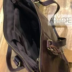 WOMEN Rugged Hide Eva RH-233 Ladies Shoulder Laptop / Tablet Leather Bag