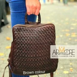 WOMEN Rugged Hide RH-2137 Lima Woven Backpack