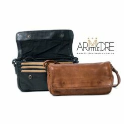 Rugged Hide Georgia RH-36435 Small Ladies Cross Body / Clutch Soft Leather Bag WOMEN