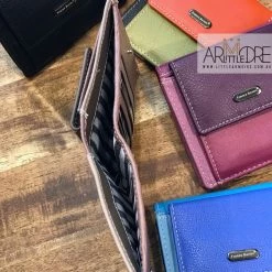 Franco Bonini FB-15033 Mini RFID Leather Wallet / Coin Purse