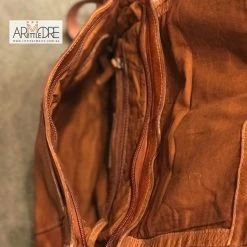 Rugged Hide Susie RH-2205 Ladies Flap Cross Body Bag With Lattice Weave Detail