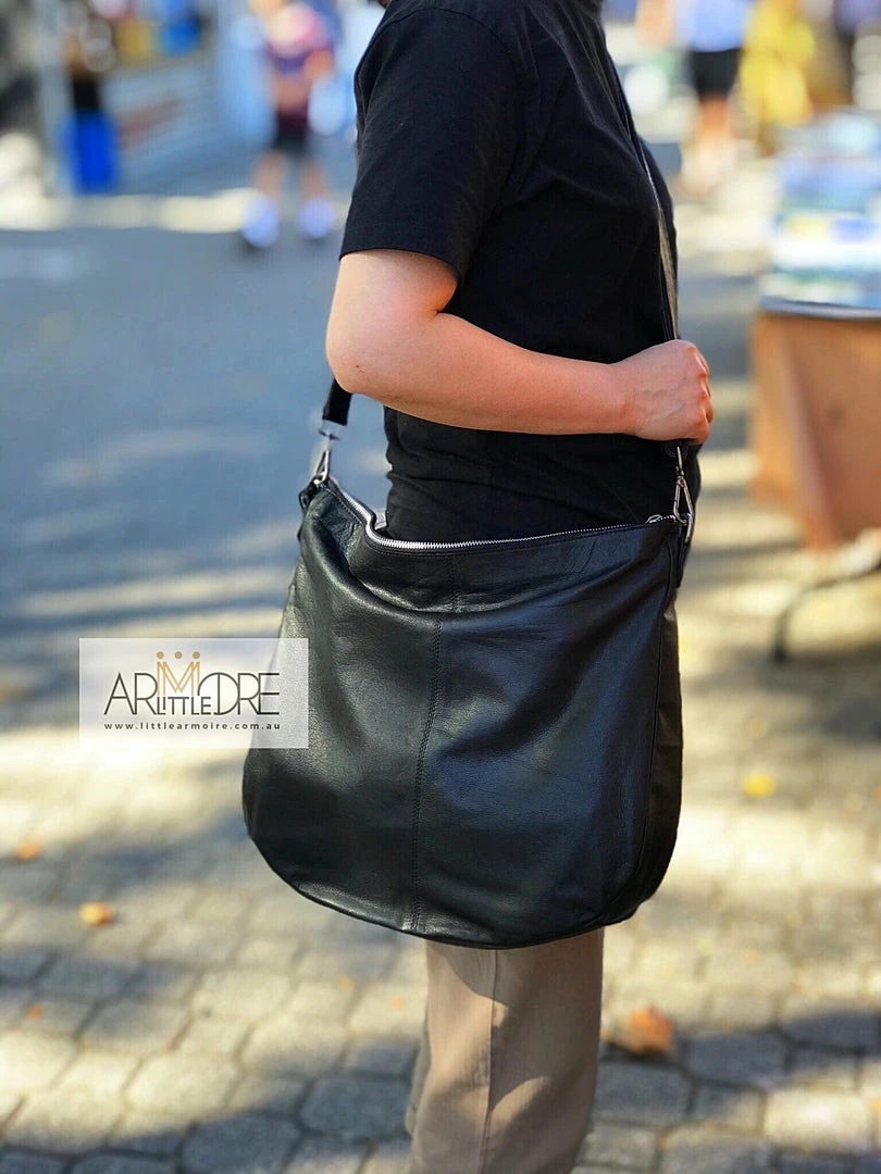 New ๐ Rugged Hide Anara RH-13648 Large Ladies Slouch Leather Bag ๐ฉ WOMEN ๐ 3 Rugged Hide Anara RH-13648 Large Ladies Slouch Leather Bag WOMEN