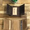 MEN Rugged Hide RH-8195 Sid - Tri Fold Hunter Leather Wallet
