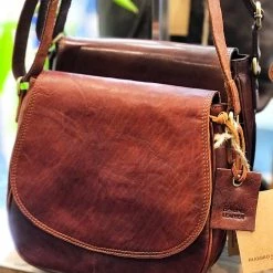 Rugged Hide Nala RH-208 Classic Ladies Flap Cross Body Leather Bag