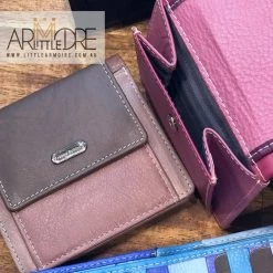 Franco Bonini FB-15033 Mini RFID Leather Wallet / Coin Purse