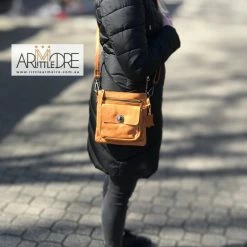 Rugged Hide Sylvia RH-13690 Small Soft Leather Ladies Cross Body Bag WOMEN