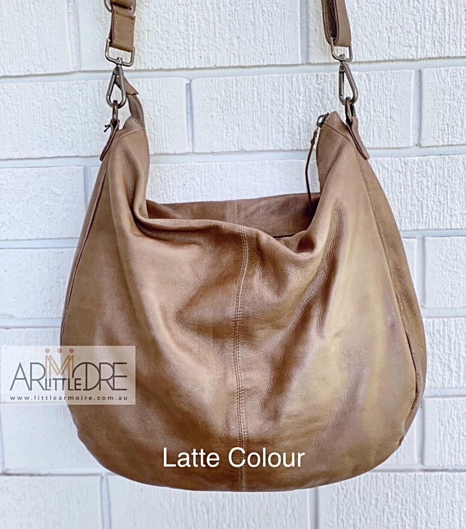 New ๐ Rugged Hide Anara RH-13648 Large Ladies Slouch Leather Bag ๐ฉ WOMEN ๐ 5 Rugged Hide Anara RH-13648 Large Ladies Slouch Leather Bag WOMEN