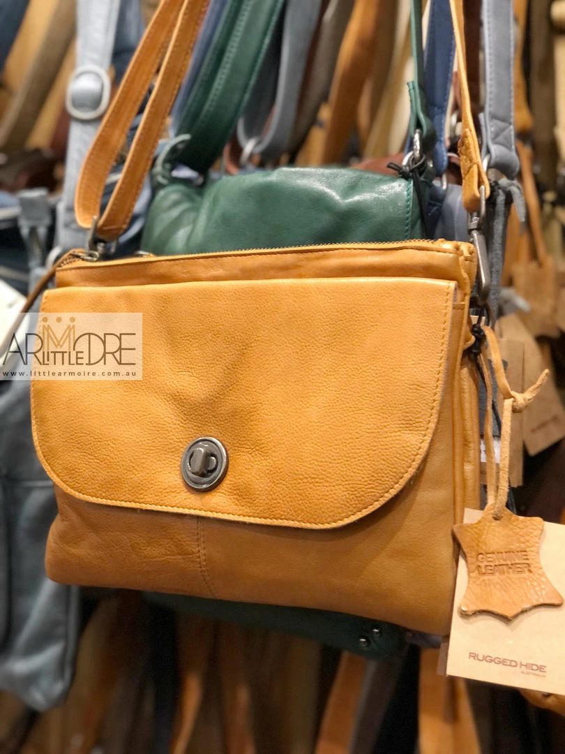 Budget ๐ Rugged Hide Romy RH-13687 Leather Crossbody Clutch Bag โ 3 Rugged Hide Romy RH-13687 Leather Crossbody Clutch Bag