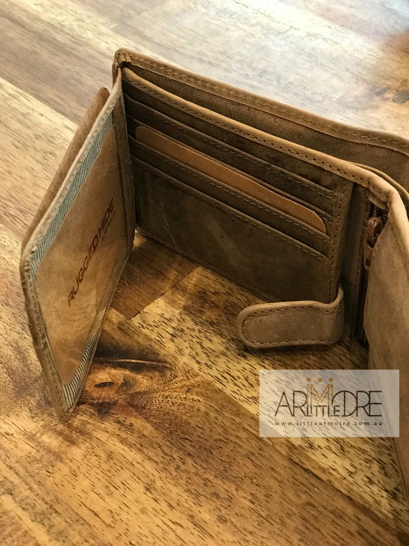 Cheap ๐ Rugged Hide RH-8088 Dave Leather Wallet MEN ๐งจ 8 Rugged Hide RH-8088 Dave Leather Wallet MEN