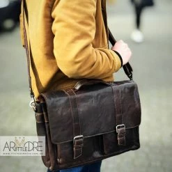 New π Oran Leather Satchel / Laptop Bag Rugged Hide RH-6000 Emerson Classic Laptop Bag π 26 Oran Leather Satchel / Laptop Bag Rugged Hide RH-6000 Emerson Classic Laptop Bag