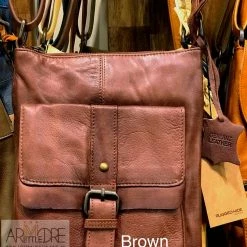 Rugged Hide RH-9526 Audrina Cross Body Leather Bag WOMEN