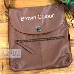 WOMEN Rugged Hide RH-10351 Bianca Cross Body Leather Bag