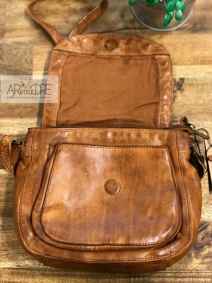 Brand new ⭐ WOMEN Rugged Hide Ellie RH-41306 Medium Ladies Leather Crossbody Bag ⌛ 6 WOMEN Rugged Hide Ellie RH-41306 Medium Ladies Leather Crossbody Bag