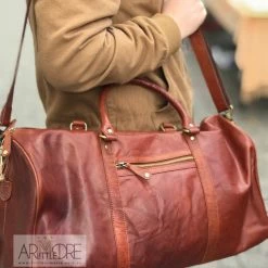 Oran Leather Rugged Hide RH-234 London Leather Luggage Bag