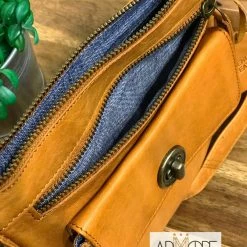 Rugged Hide Sylvia RH-13690 Small Soft Leather Ladies Cross Body Bag WOMEN