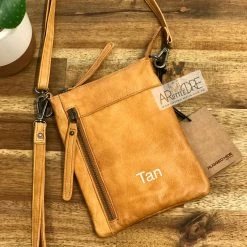 Rugged Hide RH-9555 Frances Small Cross Body Leather Bag