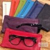 Little Armoire Soft Leather Double Sided Glasses Case With Side Pocket FB-3388 - 3 Zipped WOMEN