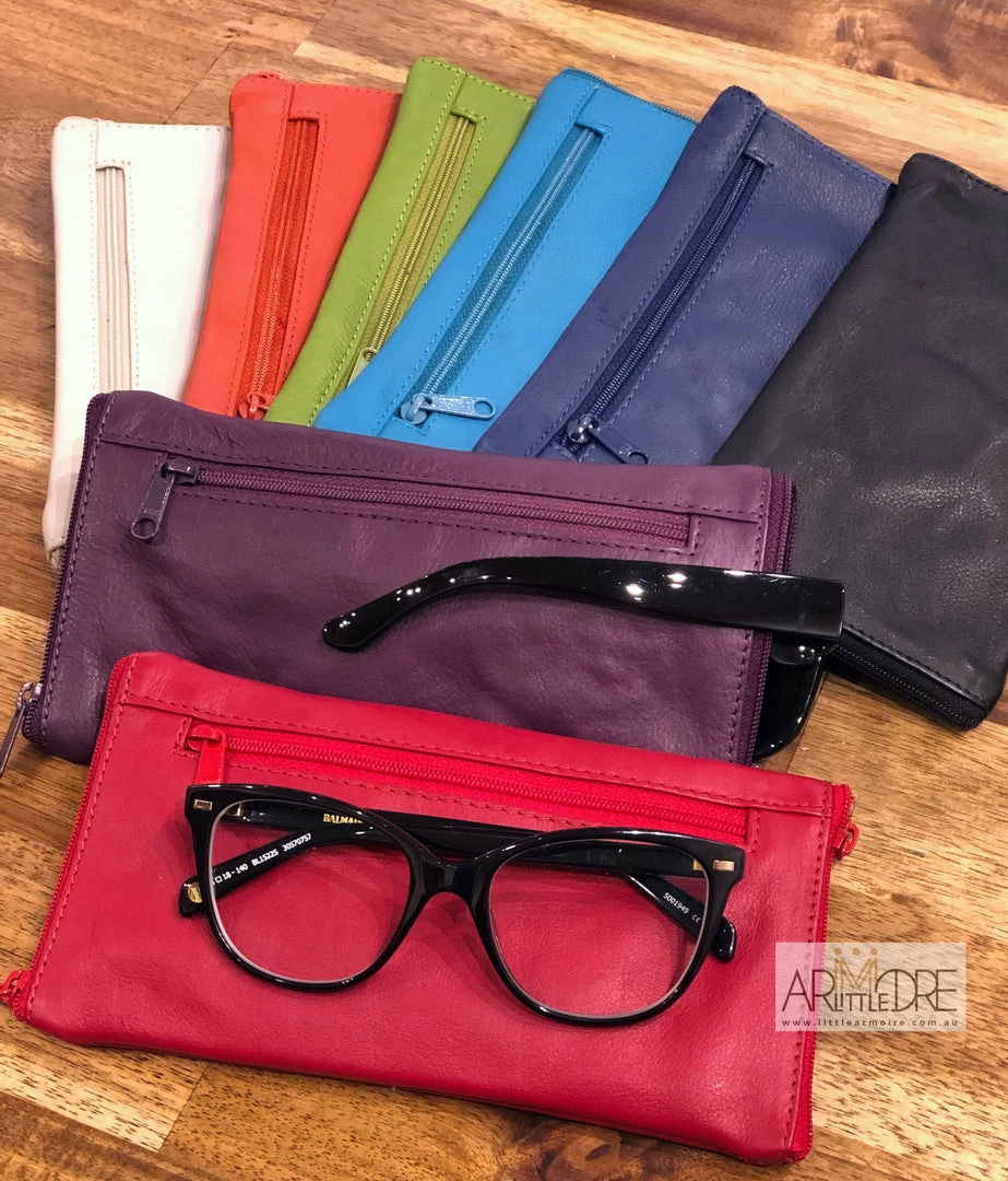 Top 10 ๐ฅฐ Little Armoire Soft Leather Double Sided Glasses Case With Side Pocket FB-3388 - 3 Zipped ๐ฉ WOMEN ๐ 3 Little Armoire Soft Leather Double Sided Glasses Case With Side Pocket FB-3388 - 3 Zipped WOMEN