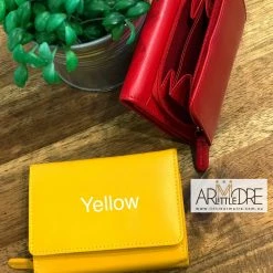 Oran Leather WL-398 Ruby Small Compact Leather Wallet