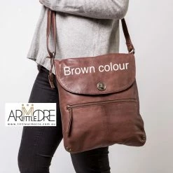 WOMEN Rugged Hide RH-10351 Bianca Cross Body Leather Bag