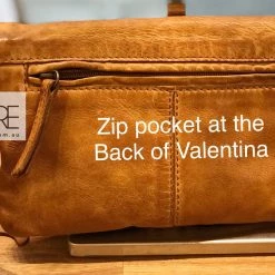 Rugged Hide Valentina RH-40639 Ladies Leather Sling Bag / Clutch With Stud Design WOMEN