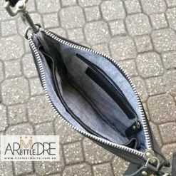 Rugged Hide Marcelle RH-13689 Small Soft Leather Crossbody Leather Pouch Bag