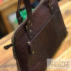 WOMEN Rugged Hide Eva RH-233 Ladies Shoulder Laptop / Tablet Leather Bag