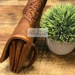 Rugged Hide Maeve RH-1979 Soft Leather Ladies Wallet With Weave Design