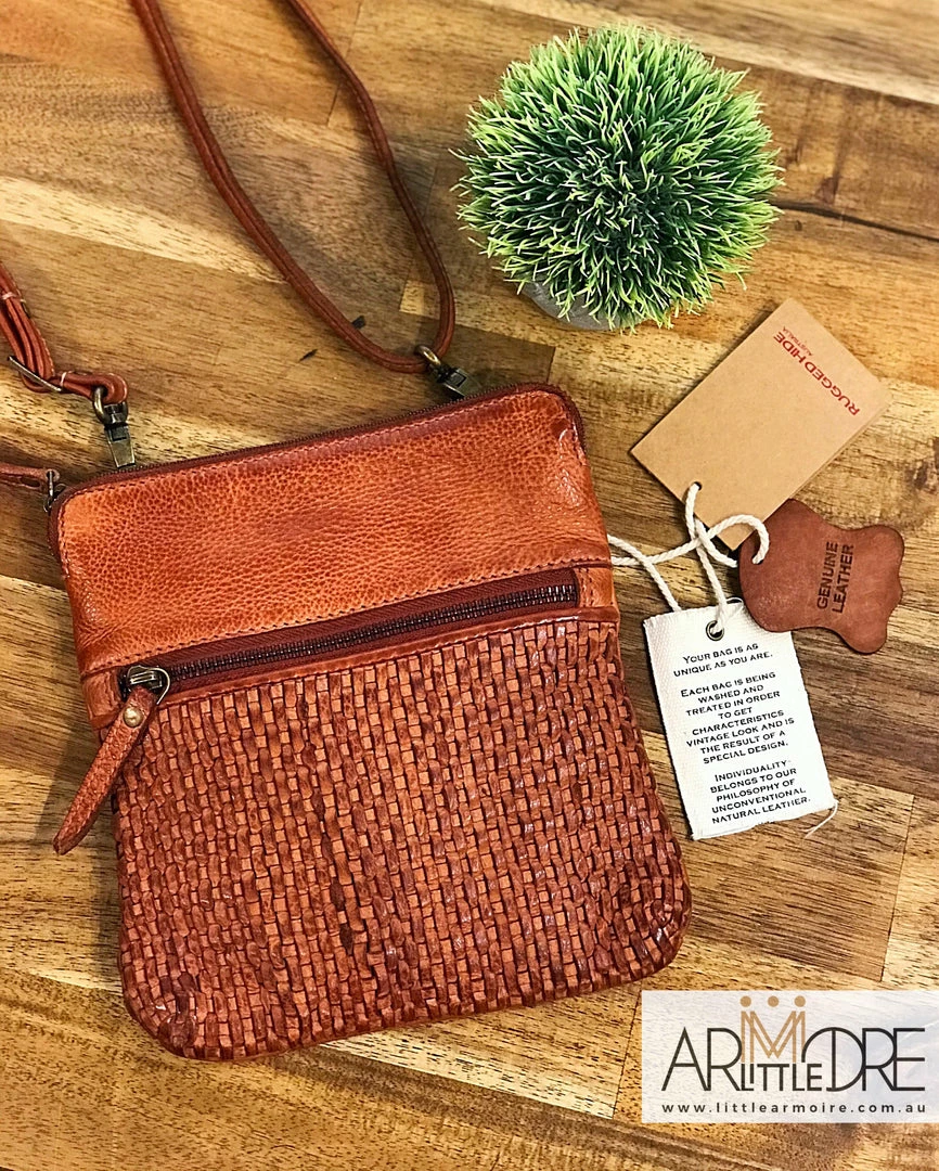 Best reviews of ❤️ Rugged Hide Teagan RH-2225 Small Cross Body Bag With Lattice Weave Detail 👍 11 Rugged Hide Teagan RH-2225 Small Cross Body Bag With Lattice Weave Detail