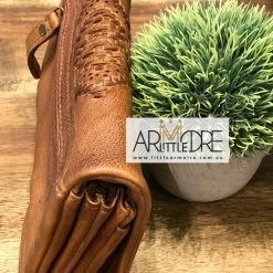 Rugged Hide Maeve RH-1979 Soft Leather Ladies Wallet With Weave Design